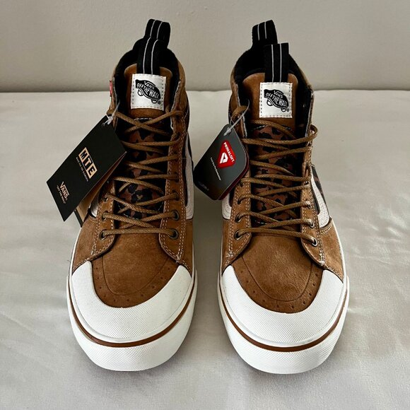 VANS Sk8-Hi MTE-2 Insulated, Chipmunk Leopard, Womens 11 / Mens 9.5 ✨ BRAND NEW - Picture 5 of 8